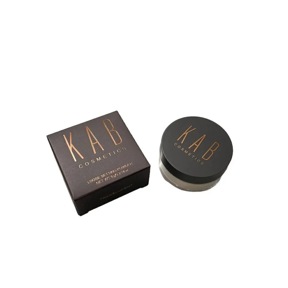 KAB Cosmetics BNIB Translucent 12 Hour Wear Matte Finish Loose Setting Powder